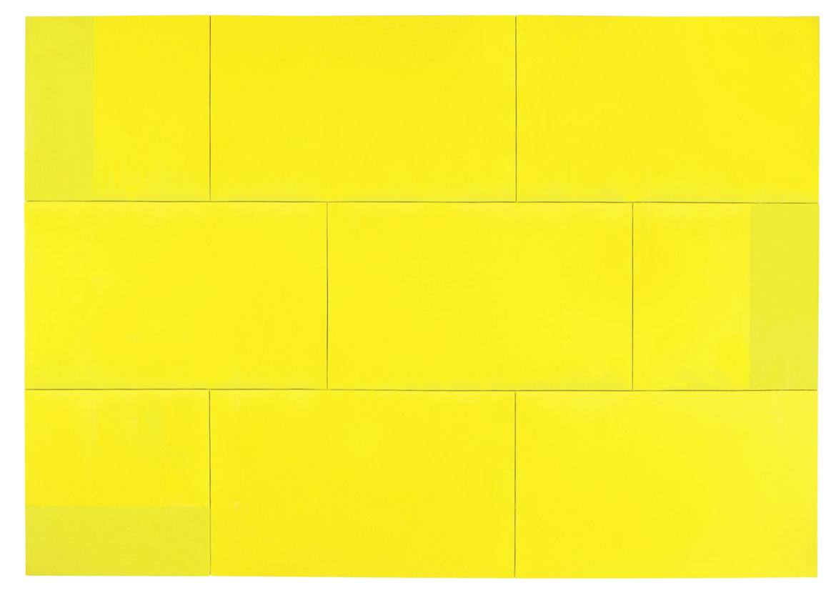 erna-weiss_malerei_painting_gelb_yellow_oel-auf_leinwand_gelbe-wand_yellow-wall